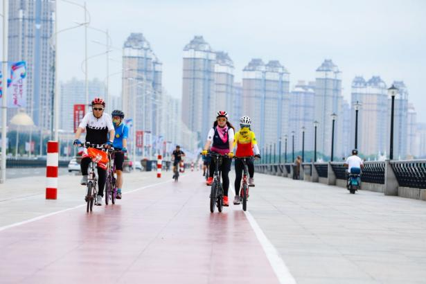 我与大行一骑向未来哈尔滨百人骑行活动圆满收官