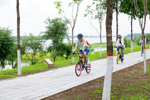 我与大行一骑向未来哈尔滨百人骑行活动圆满收官