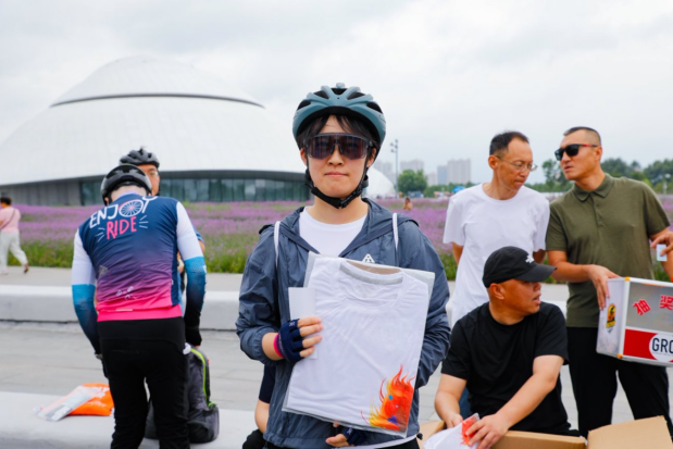 我与大行一骑向未来哈尔滨百人骑行活动圆满收官