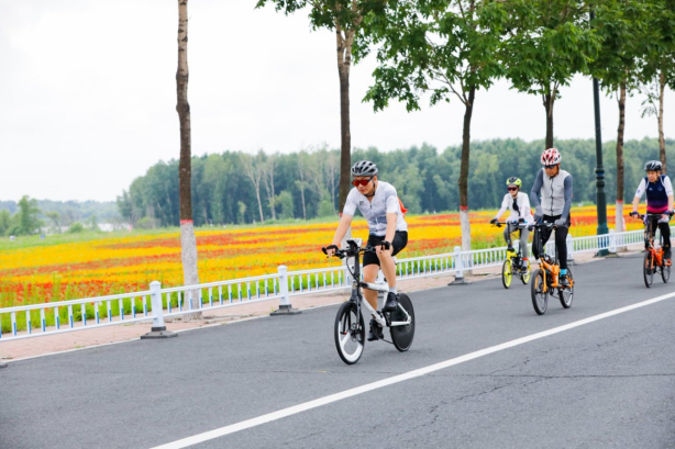 我与大行一骑向未来哈尔滨百人骑行活动圆满收官