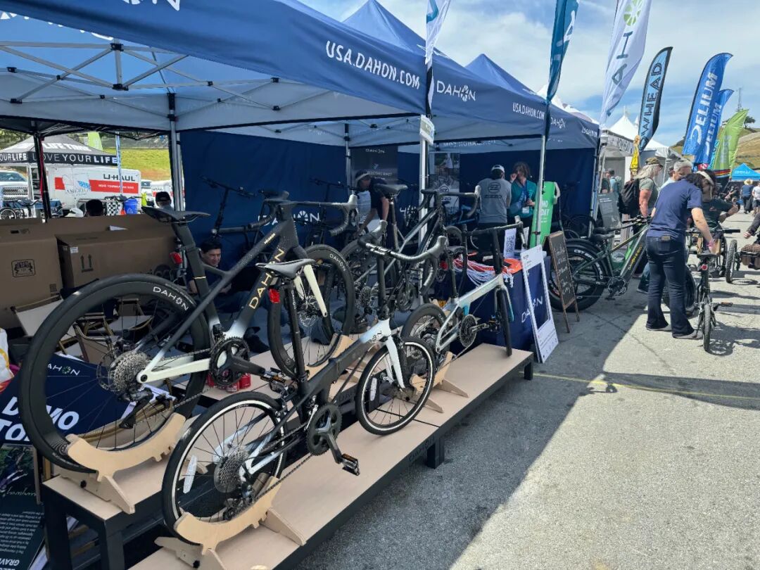 美国海獭自行车展燃情召开DAHON大行快车道震撼加州