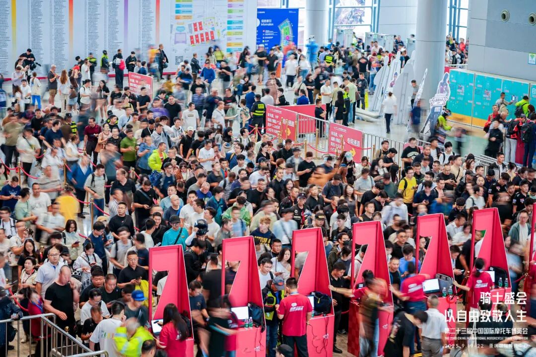 引领行业发展2025中国摩博会火热开幕