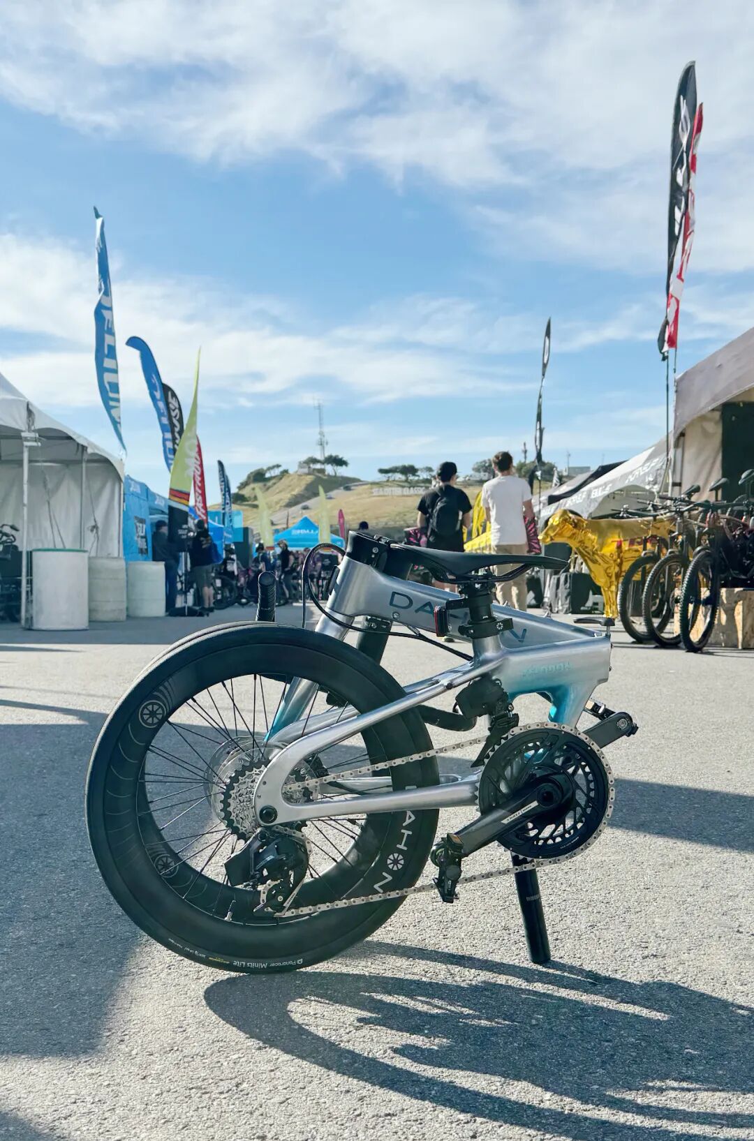 美国海獭自行车展燃情召开DAHON大行快车道震撼加州