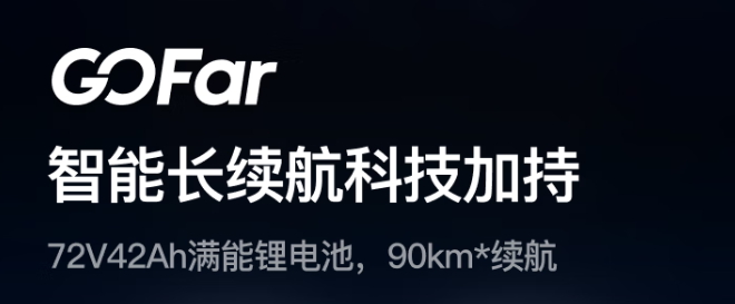 热计划丨小牛爆品4320W功率极速80kmh续航近100km电池质保5年