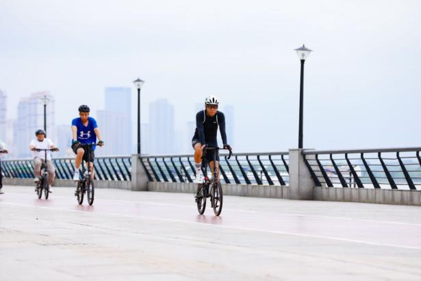 我与大行一骑向未来哈尔滨百人骑行活动圆满收官