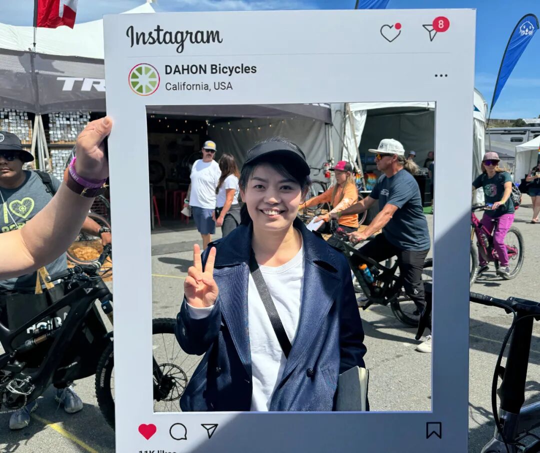 美国海獭自行车展燃情召开DAHON大行快车道震撼加州
