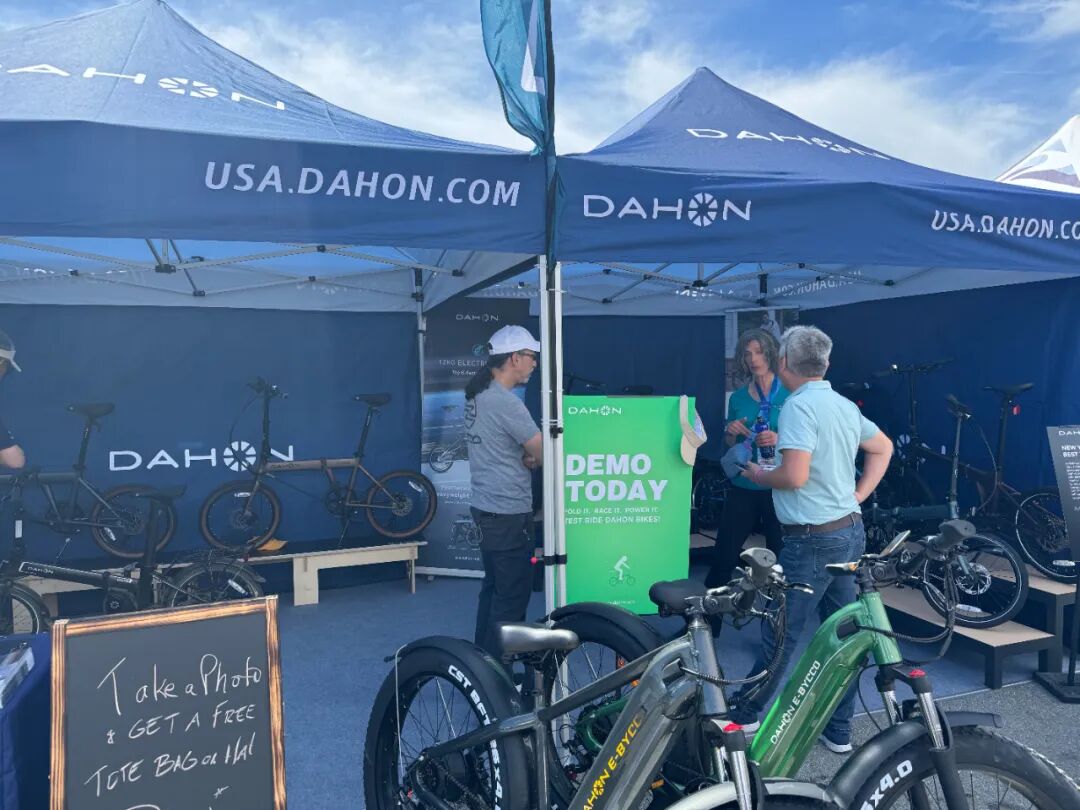 美国海獭自行车展燃情召开DAHON大行快车道震撼加州