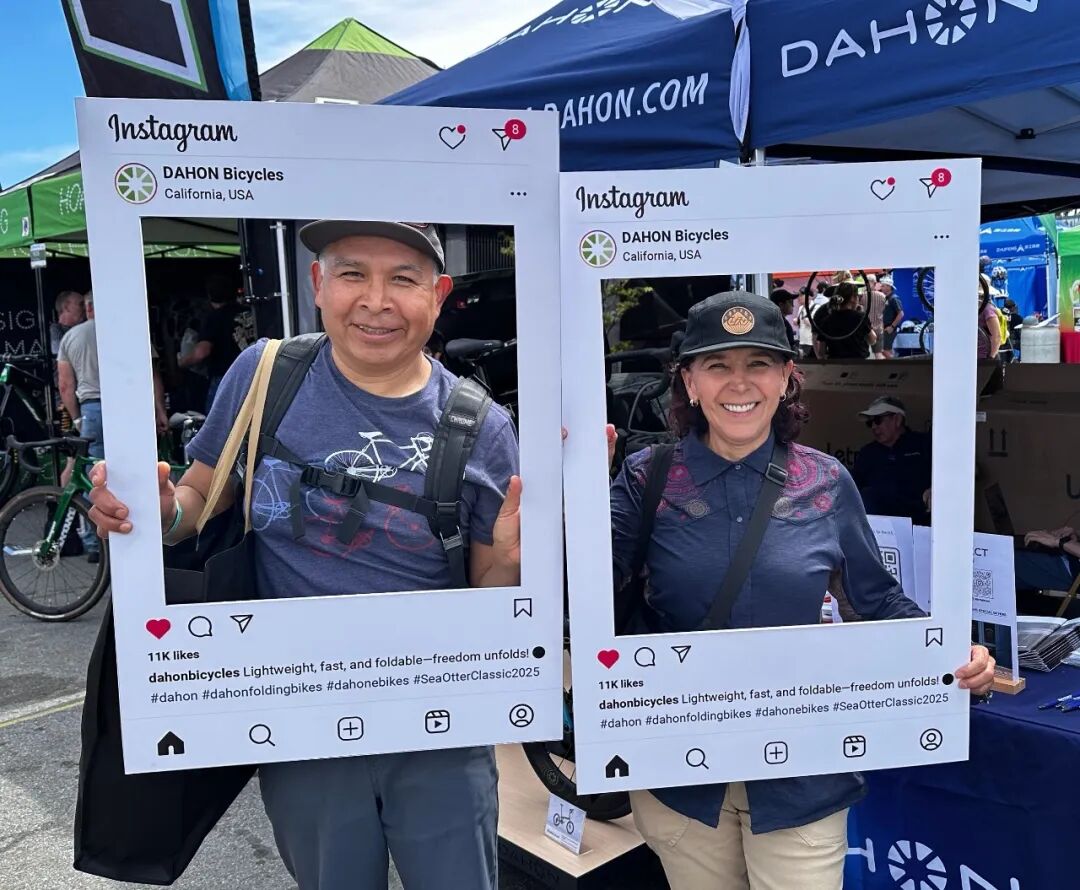 美国海獭自行车展燃情召开DAHON大行快车道震撼加州