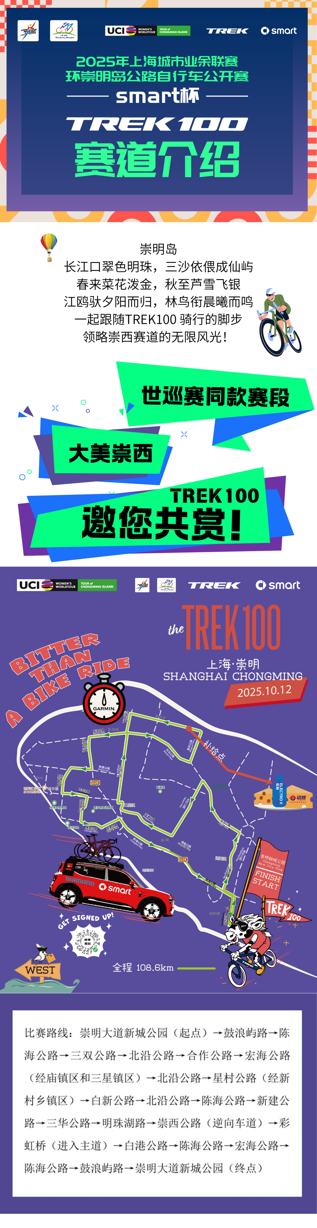 [2025-09-04]世巡赛同款崇西赛道2025TREK100上海崇明站赛道介绍
