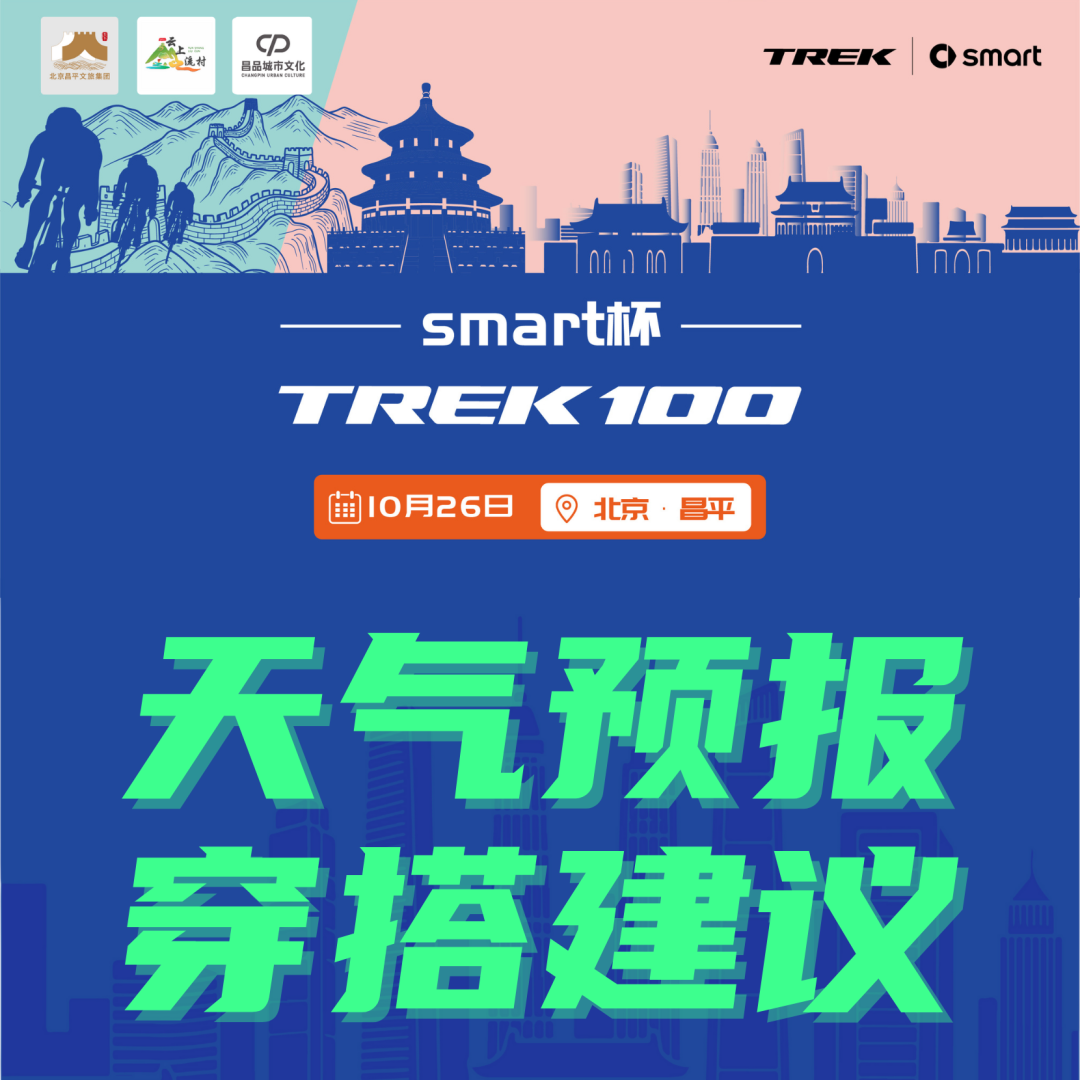 [2025-10-25]天气预报与穿搭建议丨TREK100北京站