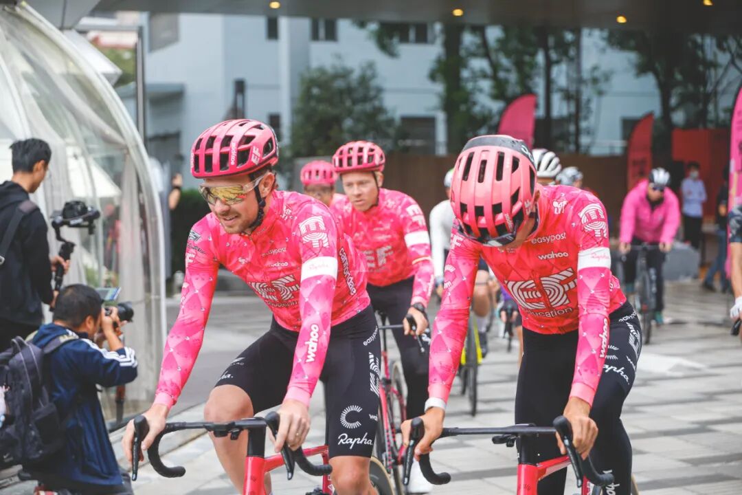 当世巡赛车手遇见上海EF教育车队上海行