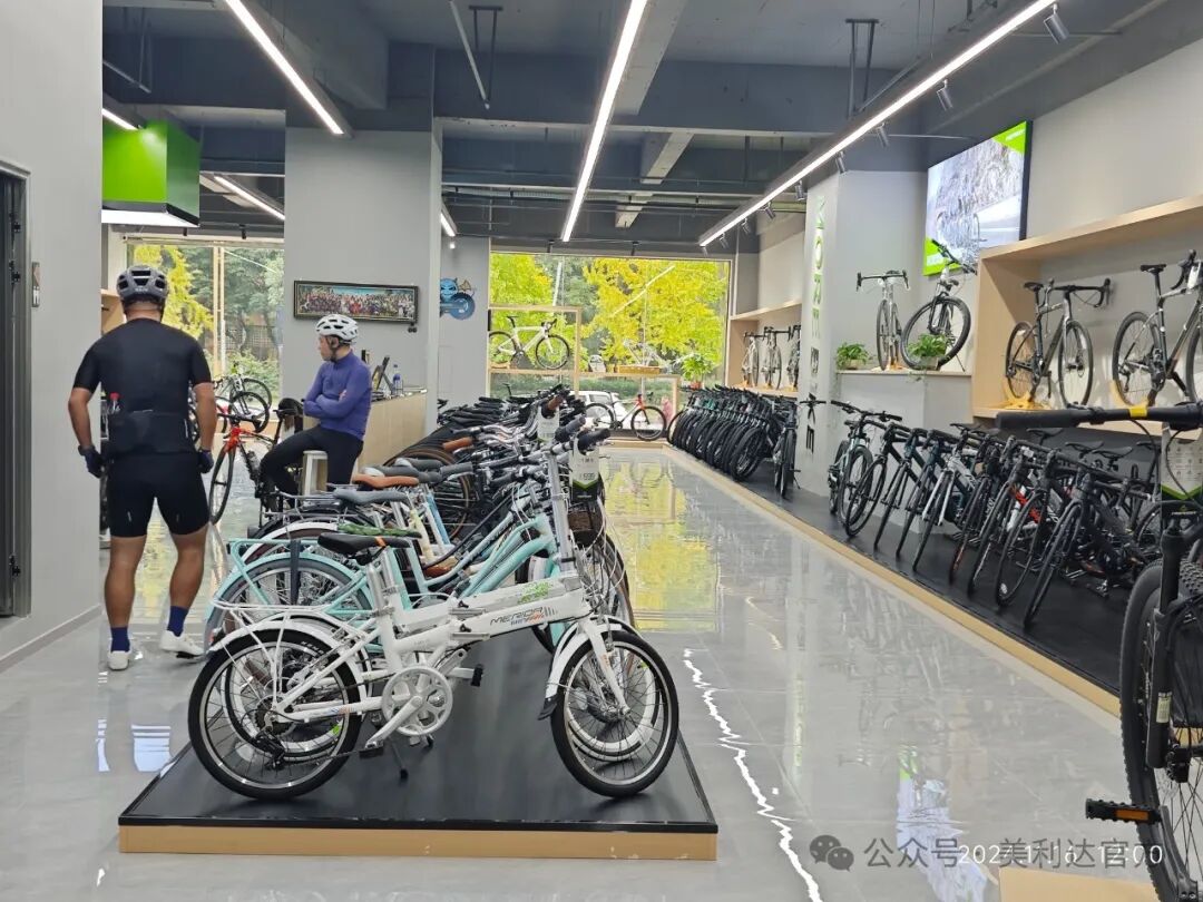 [2024-11-22]美利达成都光华店闪耀温江骑行新地标
