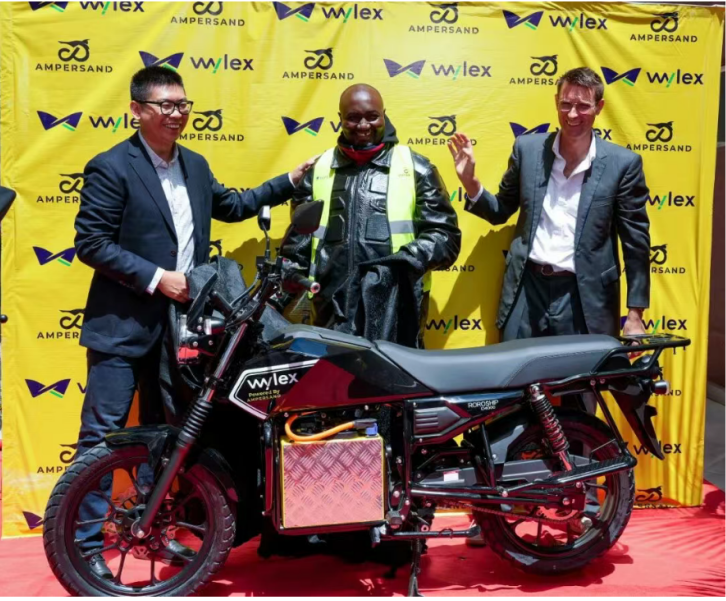 Ampersand Energy开放电池更换网络 携手Wylex助力东非电动摩托产业升级