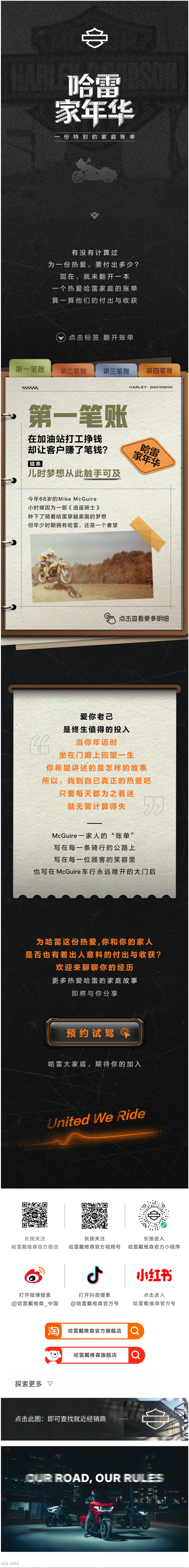 哈雷家年华 Vol.2 | 这份账单，爱哈雷的人才会懂