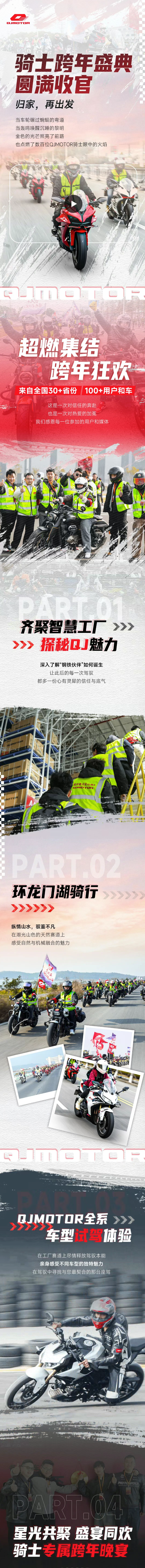 归家，再出发 | QJMOTOR骑士跨年盛典圆满收官
