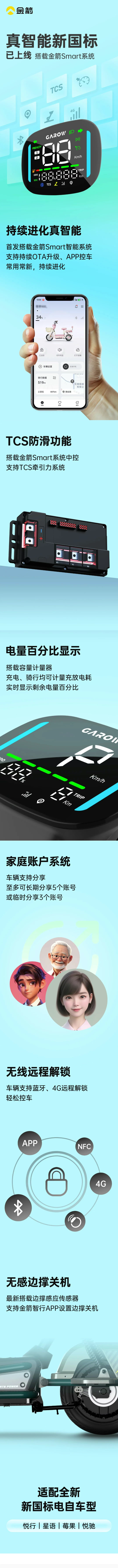 真智能新国标上线，搭载金箭Smart系统