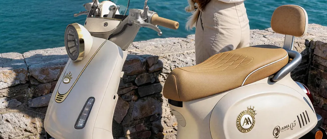 爱玛Q5×赫本 | 骑进优雅假日