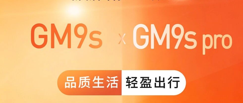 宝岛|GM9系列 品质生活 轻盈出行
