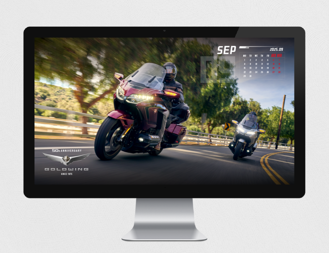 [2025-08-31]Honda日历九月季节轮转热爱前行