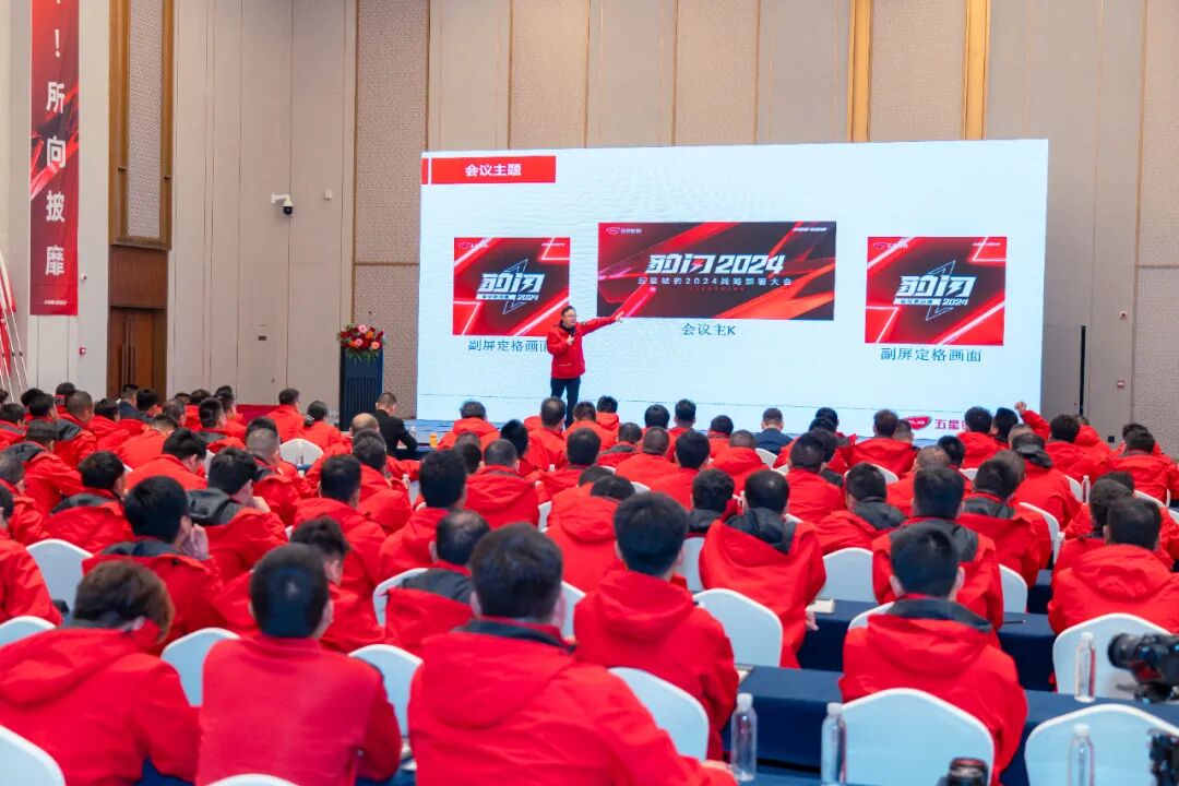 高燃开局一路豹闪2024五星钻豹开年启动大会盛大召开