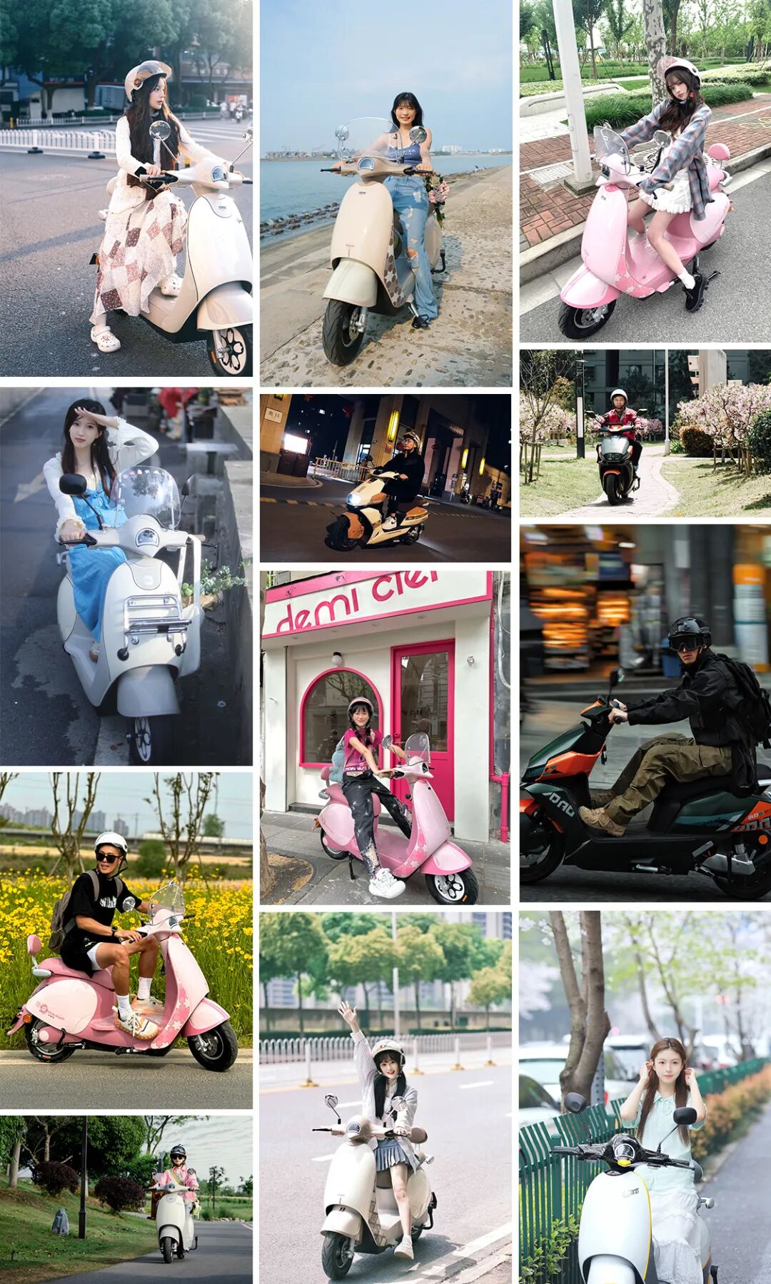 我们办公室人手一台小刀车