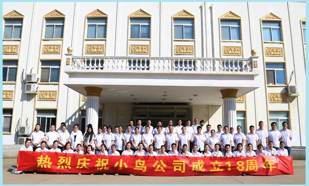 小鸟十八绽芳华