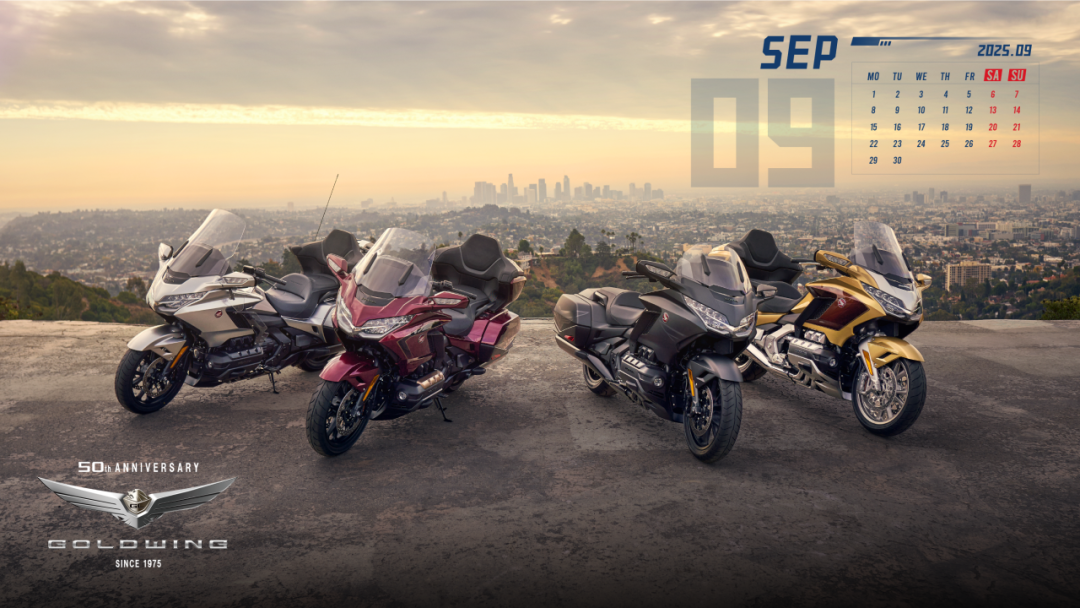 [2025-08-31]Honda日历九月季节轮转热爱前行