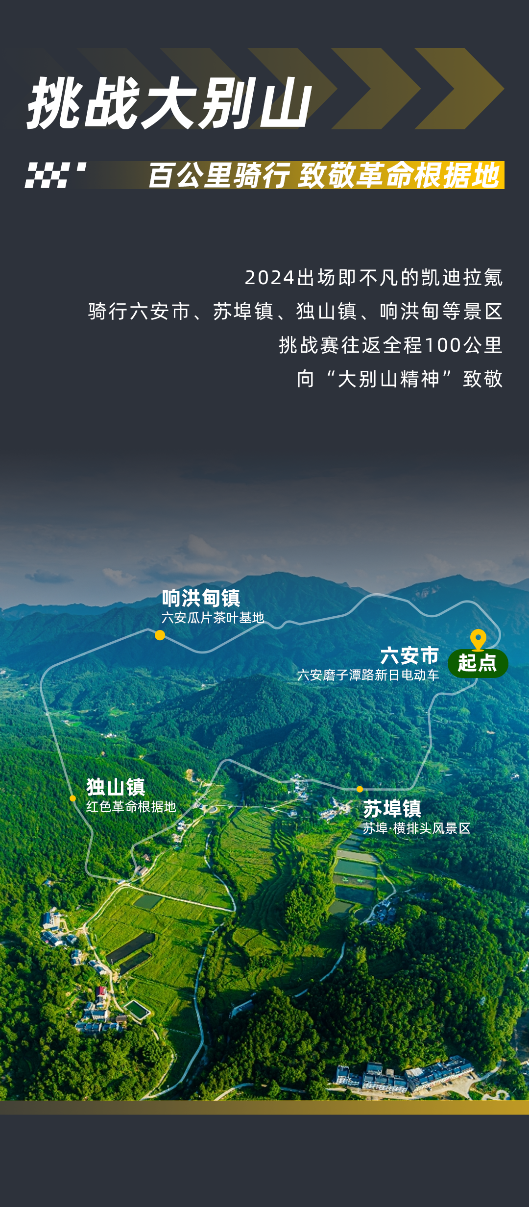 巅峰车手大别山挑战赛请集合