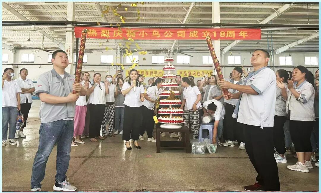 小鸟十八绽芳华