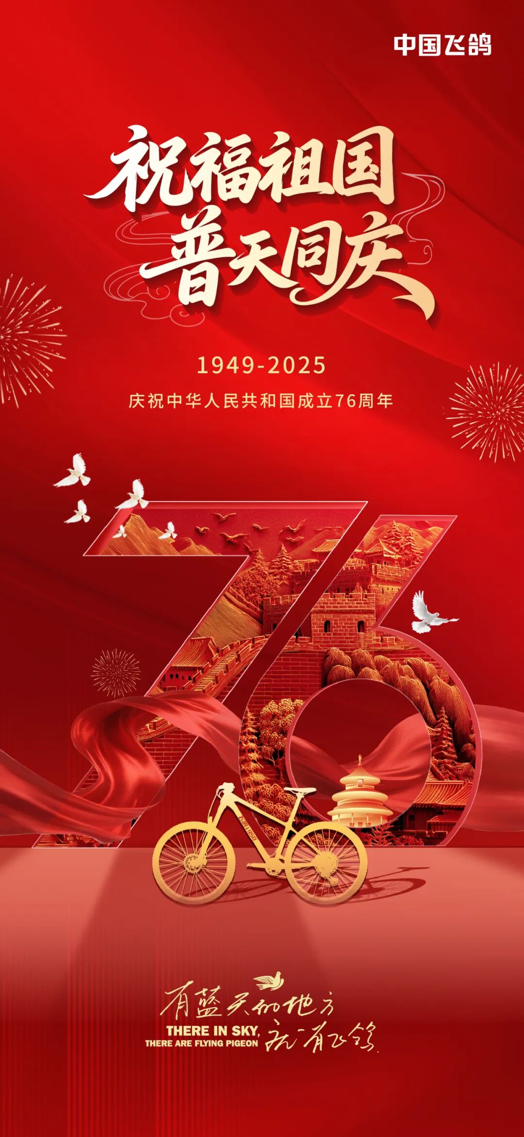[2025-10-01]热烈庆祝中华人民共和国成立76周年