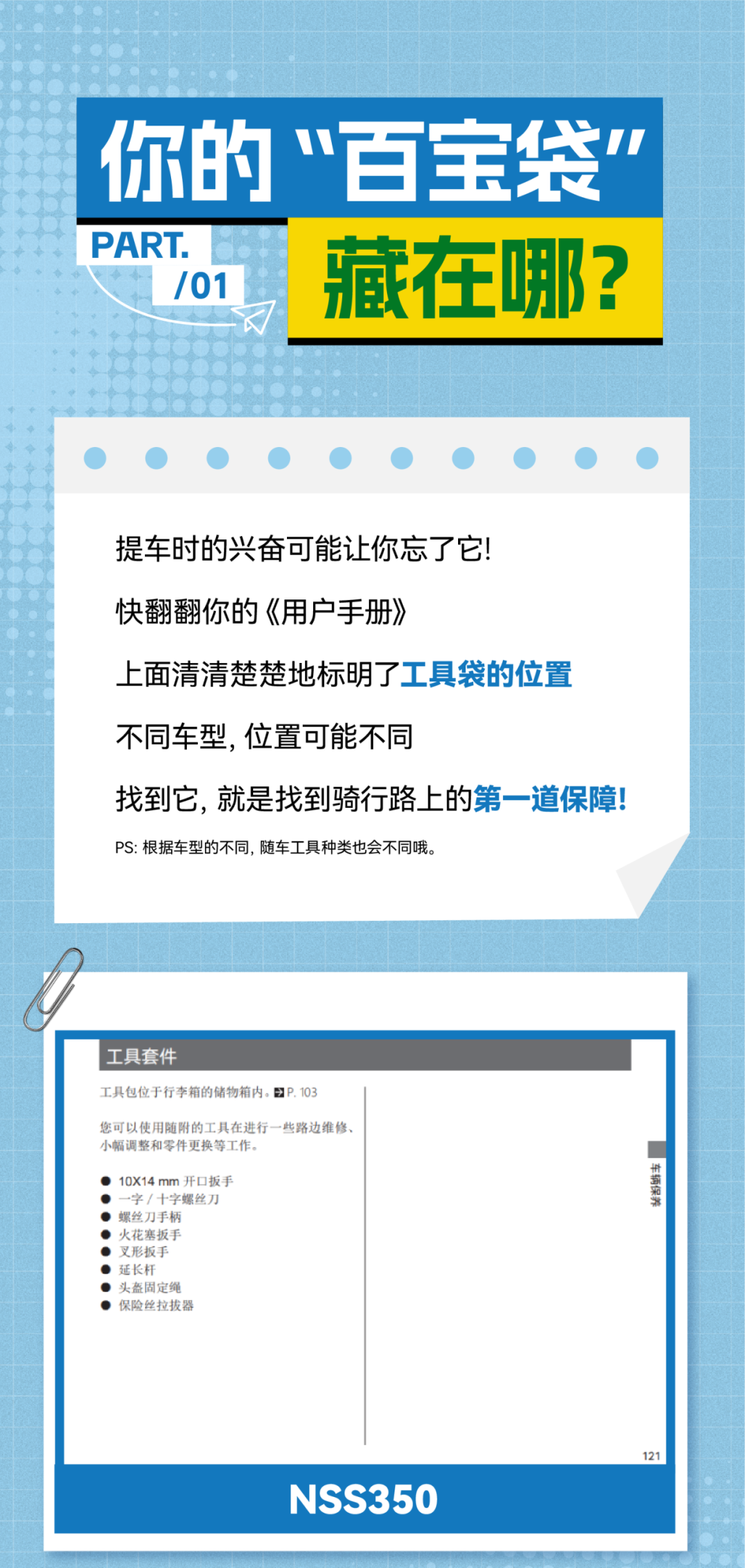 [2025-08-06]骑行路上的百宝袋揭秘你车里的随车工具包