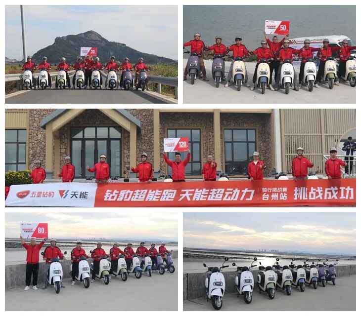 实力出众五星钻豹X天能强强联合挑战赛台州站再度领衔品牌势能再推新高