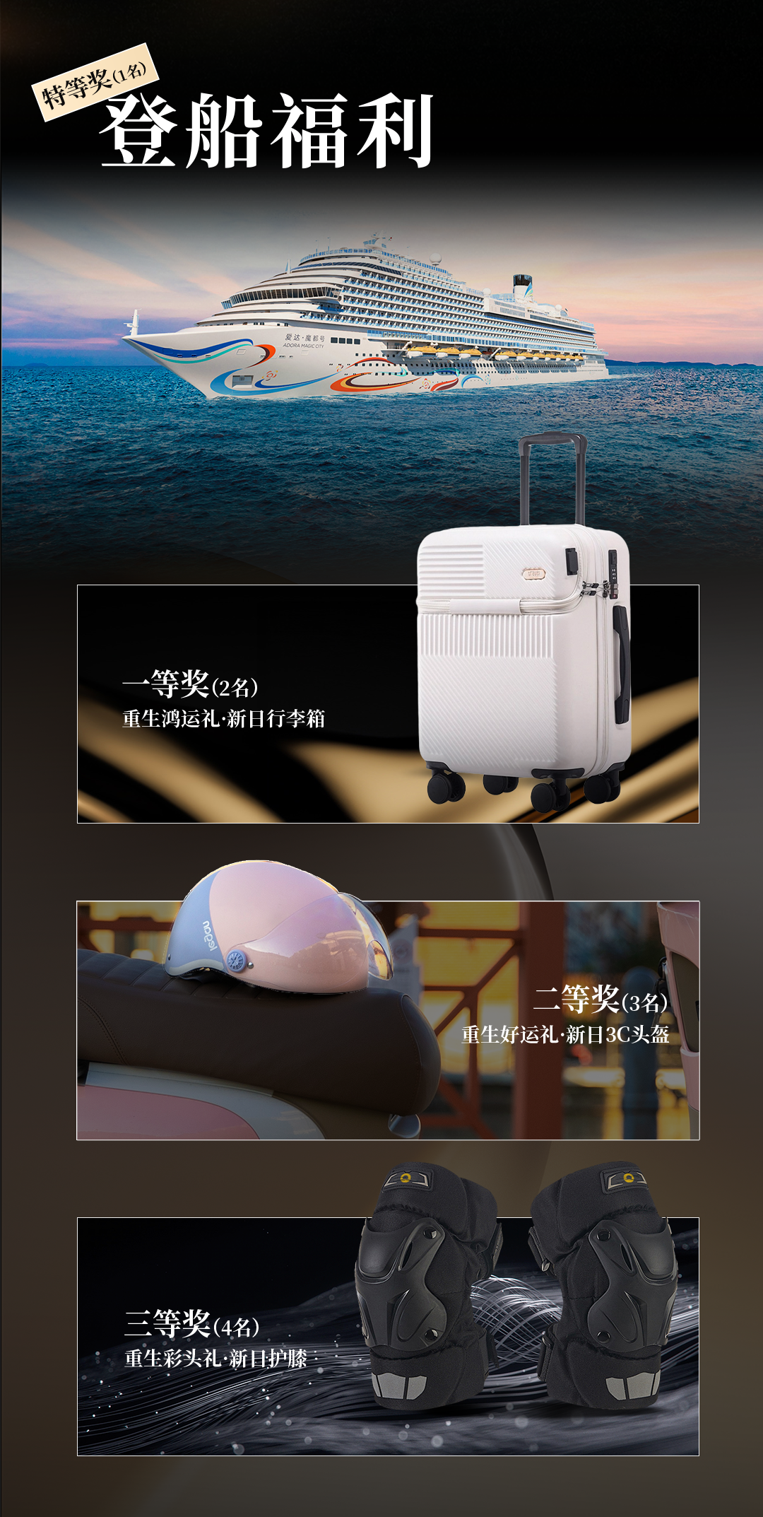 领福利新日邮轮创意P图活动获奖名单公布