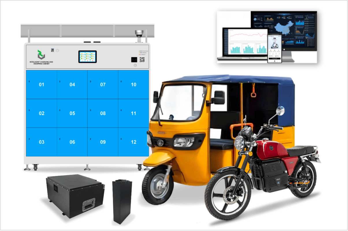 智寻携“车电柜”电摩整体运营解决方案亮相2025中国摩博会