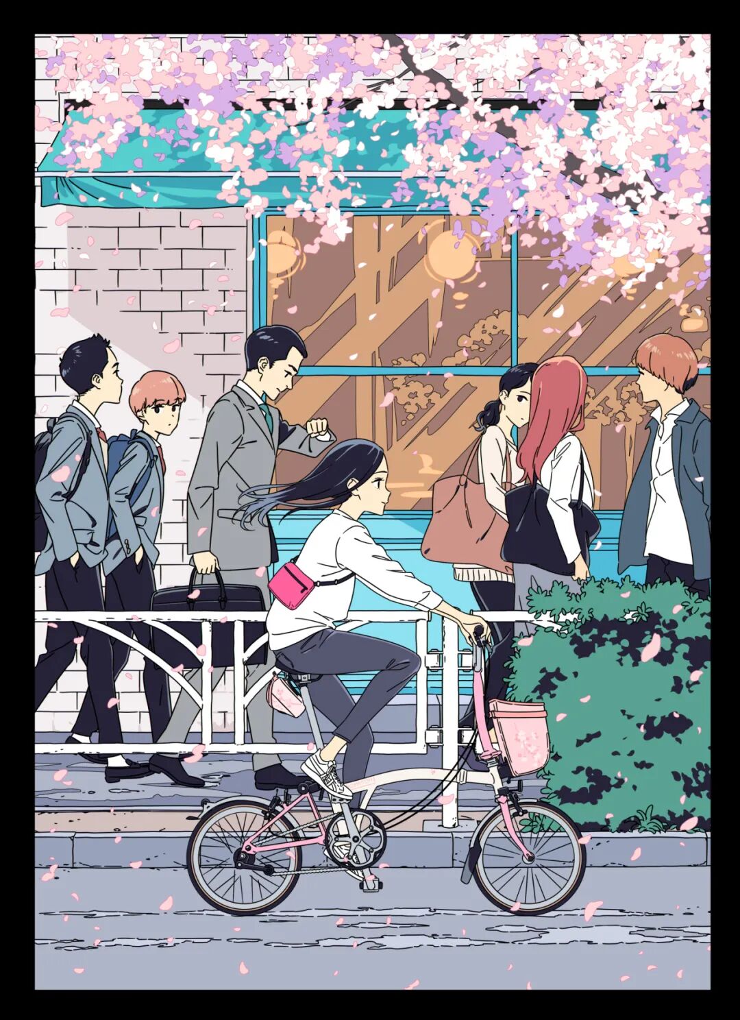 [2024-02-29]BROMPTON推出限定樱花粉骑它去赏花