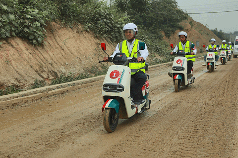 一次充电1000里跨越3省第四届立马517书写千里骑迹
