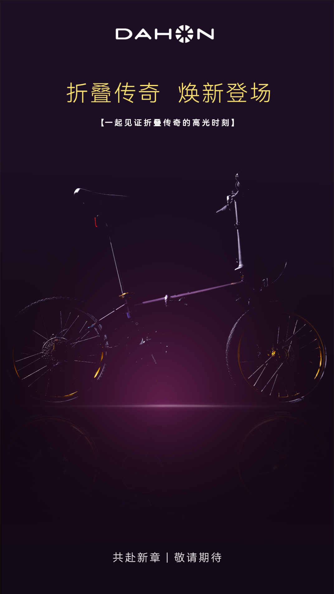 至尊典藏DAHON纪念版折叠车首发倒计时