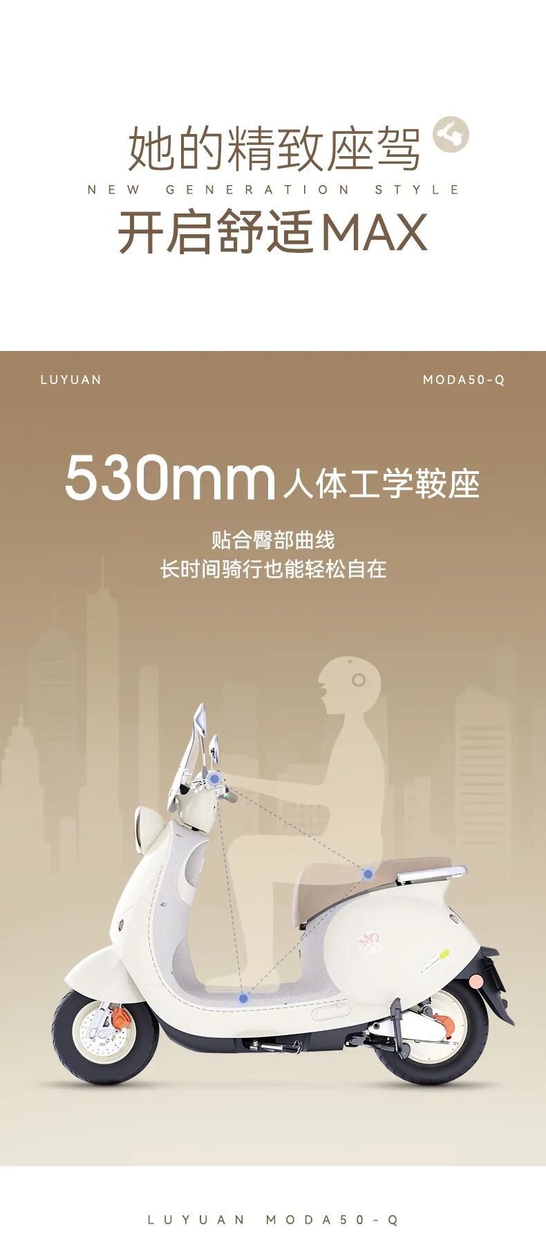 [2025-04-18]绿源Moda50Q通勤神器全攻略