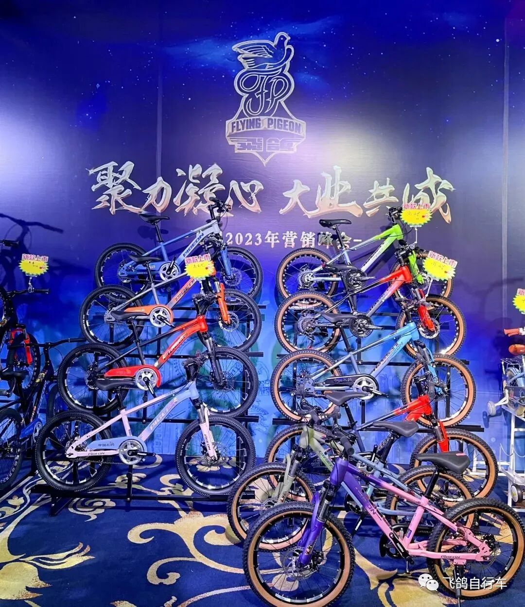 [2022-10-14]喜迎二十大天津飞鸽车业有限公司举行揭牌成立仪式