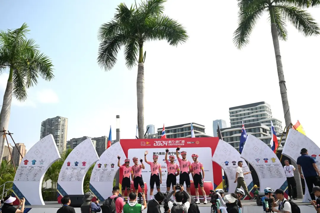 EFProCyclingTeam环广西赛圆满收官