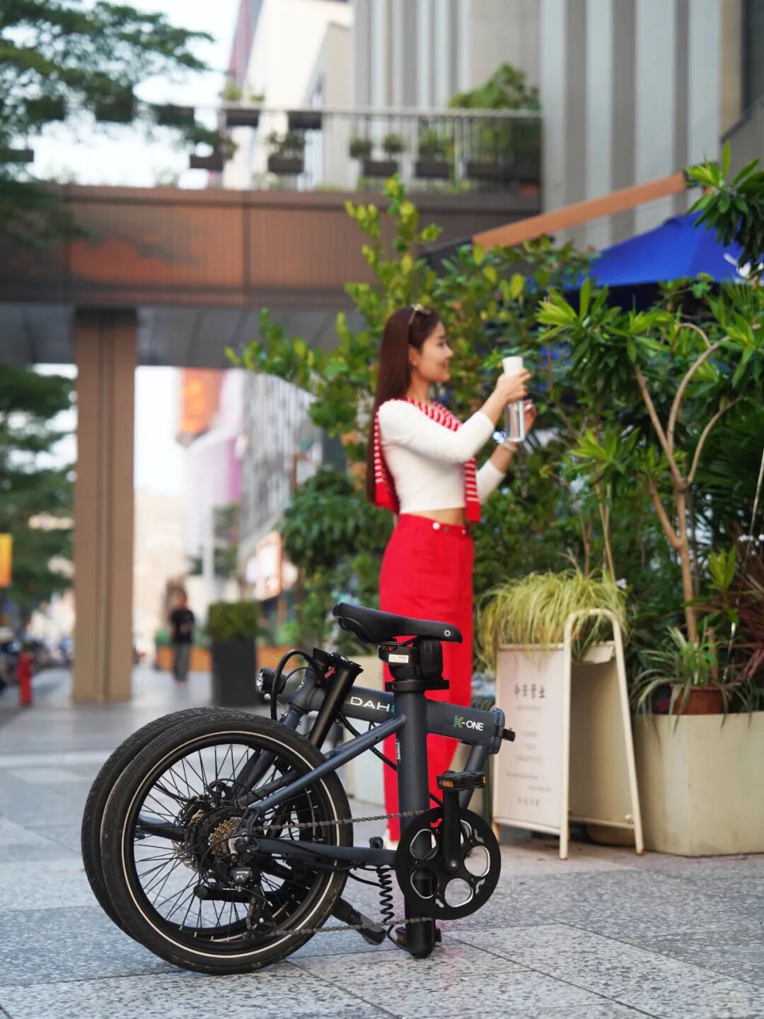 力随心动悦骑轻松DAHON大行轻量化折叠电助力自行车KONE